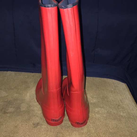 Women’s polo rain boots - Picture 1 of 5